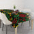 Custom Guyana Football Tablecloth Spirit of the Jaguar - White - Wonder Print Shop