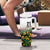 Custom Guyana Football Tumbler With Handle Spirit of the Jaguar - White - Wonder Print Shop