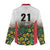 Custom Guyana Football Women Casual Shirt Spirit of the Jaguar - White - Wonder Print Shop