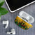 Custom Guyana Football AirPods Case Spirit of the Jaguar - Yellow - Wonder Print Shop
