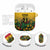 Custom Guyana Football AirPods Case Spirit of the Jaguar - Yellow - Wonder Print Shop