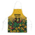 Custom Guyana Football Apron Spirit of the Jaguar - Yellow - Wonder Print Shop