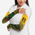 Custom Guyana Football Arm Sleeves Spirit of the Jaguar - Yellow - Wonder Print Shop