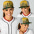 Custom Guyana Football Baseball Net Cap Spirit of the Jaguar - Yellow - Wonder Print Shop