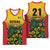 Custom Guyana Football Basketball Jersey Spirit of the Jaguar - Yellow - Wonder Print Shop