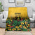 Custom Guyana Football Blanket Spirit of the Jaguar - Yellow - Wonder Print Shop