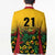 Custom Guyana Football Blazer Spirit of the Jaguar - Yellow - Wonder Print Shop