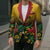 Custom Guyana Football Blazer Spirit of the Jaguar - Yellow - Wonder Print Shop