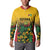 Custom Guyana Football Button Sweatshirt Spirit of the Jaguar - Yellow - Wonder Print Shop