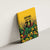 Custom Guyana Football Canvas Wall Art Spirit of the Jaguar - Yellow - Wonder Print Shop