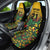 Custom Guyana Football Car Seat Cover Spirit of the Jaguar - Yellow - Wonder Print Shop