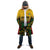 Custom Guyana Football Cloak Spirit of the Jaguar - Yellow - Wonder Print Shop