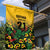 Custom Guyana Football Garden Flag Spirit of the Jaguar - Yellow - Wonder Print Shop