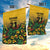 Custom Guyana Football Garden Flag Spirit of the Jaguar - Yellow - Wonder Print Shop