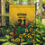 Custom Guyana Football Garden Flag Spirit of the Jaguar - Yellow - Wonder Print Shop