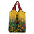 Custom Guyana Football Grocery Bag Spirit of the Jaguar - Yellow - Wonder Print Shop