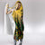 Custom Guyana Football Hooded Blanket Spirit of the Jaguar - Yellow - Wonder Print Shop