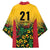 Custom Guyana Football Kimono Spirit of the Jaguar - Yellow - Wonder Print Shop