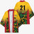 Custom Guyana Football Kimono Spirit of the Jaguar - Yellow - Wonder Print Shop