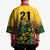 Custom Guyana Football Kimono Spirit of the Jaguar - Yellow - Wonder Print Shop