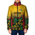 Custom Guyana Football Padded Jacket Spirit of the Jaguar - Yellow - Wonder Print Shop