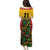 Custom Guyana Football Puletasi Spirit of the Jaguar - Yellow - Wonder Print Shop