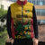 Custom Guyana Football Sleeveless Puffer Jacket Spirit of the Jaguar - Yellow - Wonder Print Shop