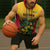Custom Guyana Football Sleeveless Zip Hoodie Spirit of the Jaguar - Yellow - Wonder Print Shop