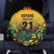 Custom Guyana Football Spare Tire Cover Spirit of the Jaguar - Yellow - Wonder Print Shop