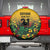 Custom Guyana Football Spare Tire Cover Spirit of the Jaguar - Yellow - Wonder Print Shop