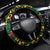 Guyana Football Steering Wheel Cover Spirit of the Jaguar - Yellow - Wonder Print Shop