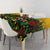 Custom Guyana Football Tablecloth Spirit of the Jaguar - Yellow - Wonder Print Shop