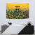 Custom Guyana Football Tapestry Spirit of the Jaguar - Yellow - Wonder Print Shop