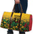 Custom Guyana Football Travel Bag Spirit of the Jaguar - Yellow - Wonder Print Shop