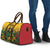 Custom Guyana Football Travel Bag Spirit of the Jaguar - Yellow - Wonder Print Shop