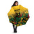 Custom Guyana Football Umbrella Spirit of the Jaguar - Yellow - Wonder Print Shop