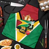 Custom Guyana Champions Reloaded 2025 Apron Caribbean Cricket Supporter Amazon Warriors - Wonder Print Shop