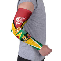 Custom Guyana Champions Reloaded 2025 Arm Sleeves Caribbean Cricket Supporter Amazon Warriors - Wonder Print Shop