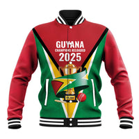 Custom Guyana Champions Reloaded 2025 Baseball Jacket Caribbean Cricket Supporter Amazon Warriors - Wonder Print Shop