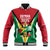 Custom Guyana Champions Reloaded 2025 Baseball Jacket Caribbean Cricket Supporter Amazon Warriors - Wonder Print Shop