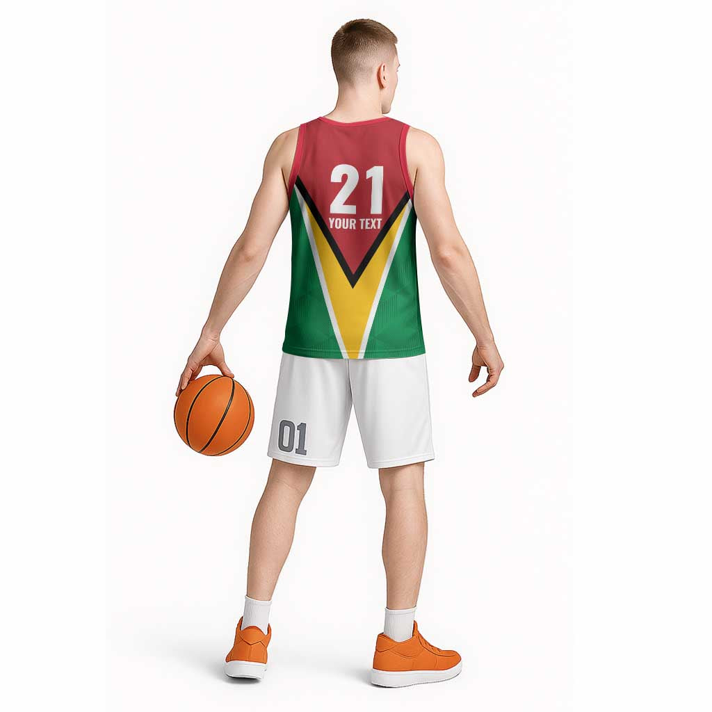 Custom Guyana Champions Reloaded 2025 Basketball Jersey Caribbean Cricket Supporter Amazon Warriors - Wonder Print Shop