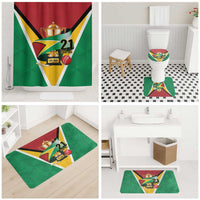 Custom Guyana Champions Reloaded 2025 Bathroom Set Caribbean Cricket Supporter Amazon Warriors - Wonder Print Shop