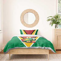 Custom Guyana Champions Reloaded 2025 Bedding Set Caribbean Cricket Supporter Amazon Warriors - Wonder Print Shop
