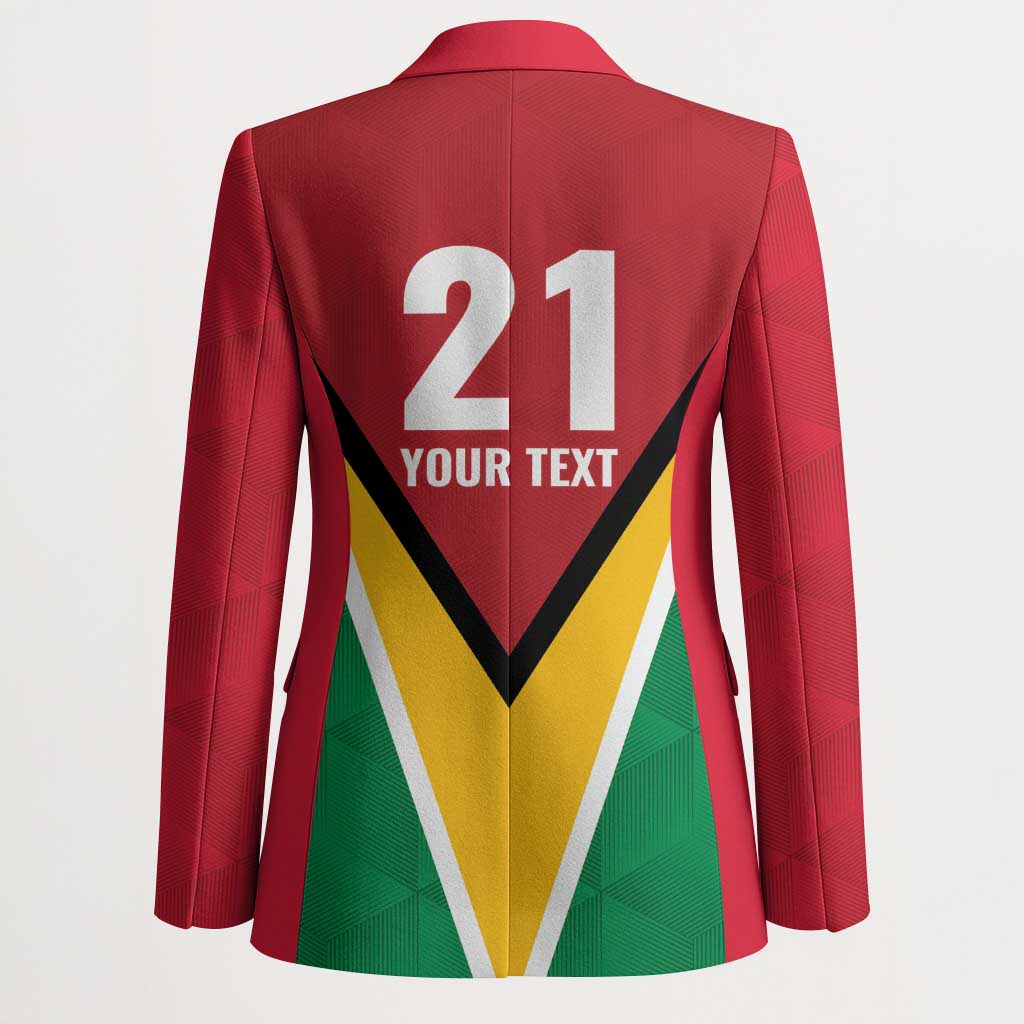 Custom Guyana Champions Reloaded 2025 Blazer Caribbean Cricket Supporter Amazon Warriors - Wonder Print Shop