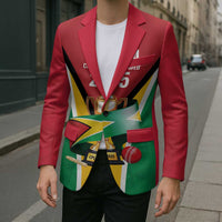 Custom Guyana Champions Reloaded 2025 Blazer Caribbean Cricket Supporter Amazon Warriors - Wonder Print Shop