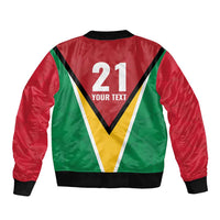 Custom Guyana Champions Reloaded 2025 Bomber Jacket Caribbean Cricket Supporter Amazon Warriors - Wonder Print Shop