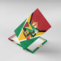 Custom Guyana Champions Reloaded 2025 Canvas Wall Art Caribbean Cricket Supporter Amazon Warriors - Wonder Print Shop