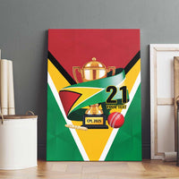 Custom Guyana Champions Reloaded 2025 Canvas Wall Art Caribbean Cricket Supporter Amazon Warriors - Wonder Print Shop