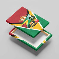 Custom Guyana Champions Reloaded 2025 Canvas Wall Art Caribbean Cricket Supporter Amazon Warriors - Wonder Print Shop