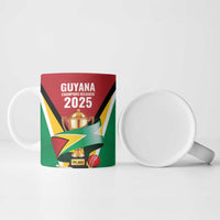 Custom Guyana Champions Reloaded 2025 Ceramic Mug Caribbean Cricket Supporter Amazon Warriors - Wonder Print Shop